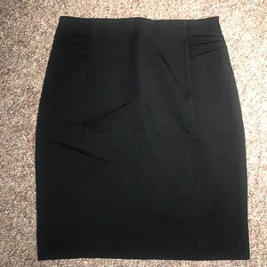 Black express pencil skirt